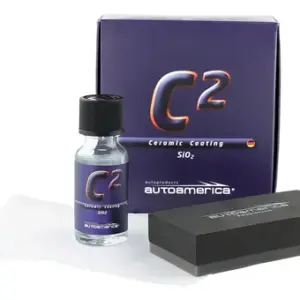Kit Vitrificador C2 Ceramic Coating Sio2 7h 20ml Autoamerica