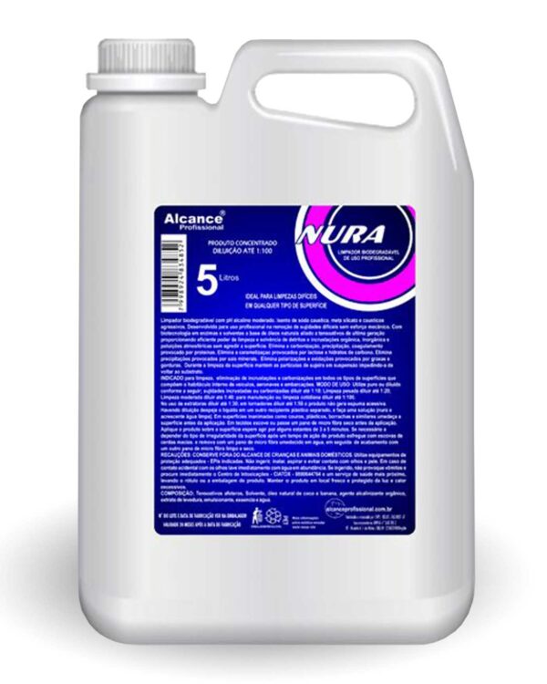 Nura Limpador Biodegradável Alcance 5L