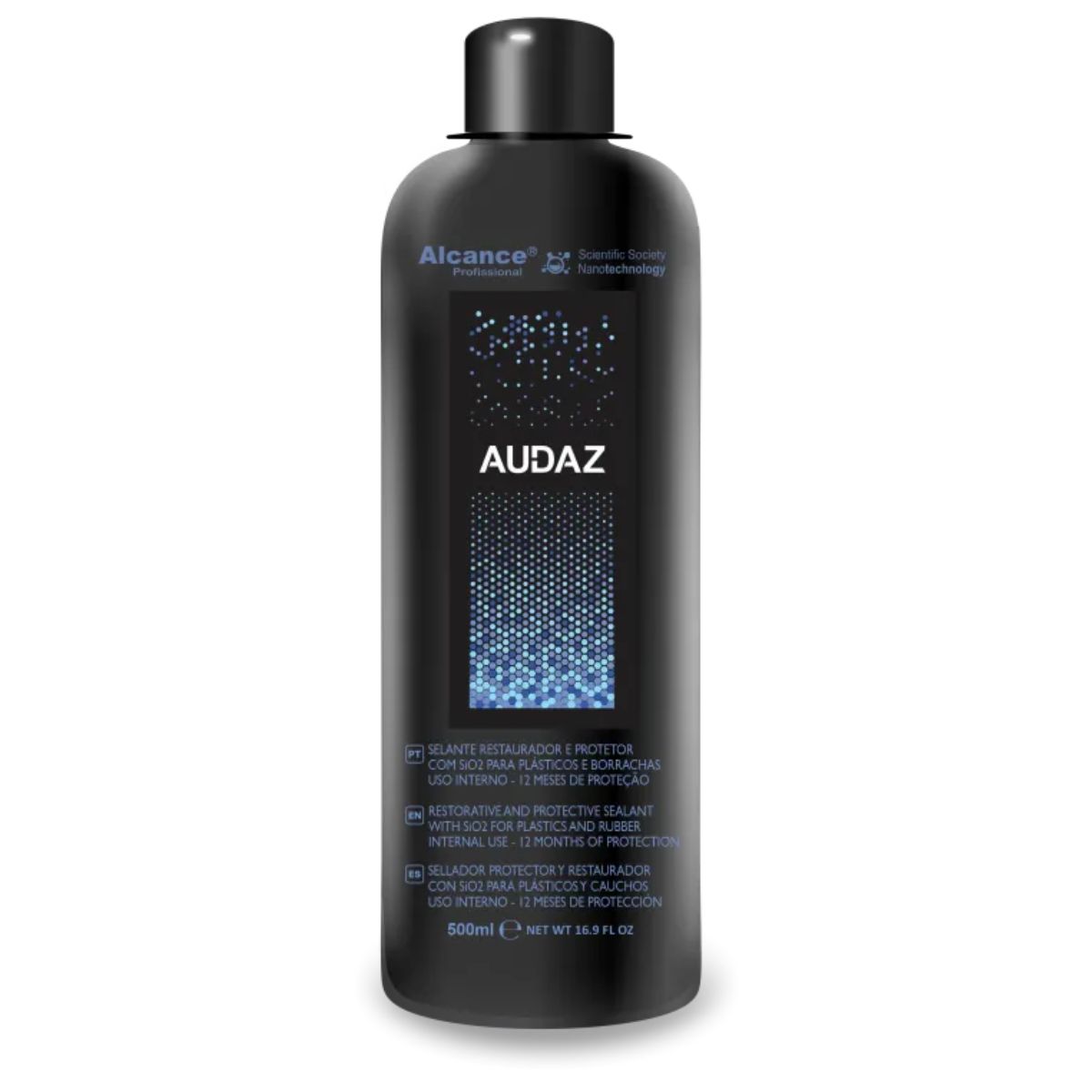 Audaz Selante Restaurador Protetor Com SiO2 Plástico Interno 240ML Alcance