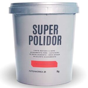 Massa de Polir Super Polidor Autoamerica 1kg