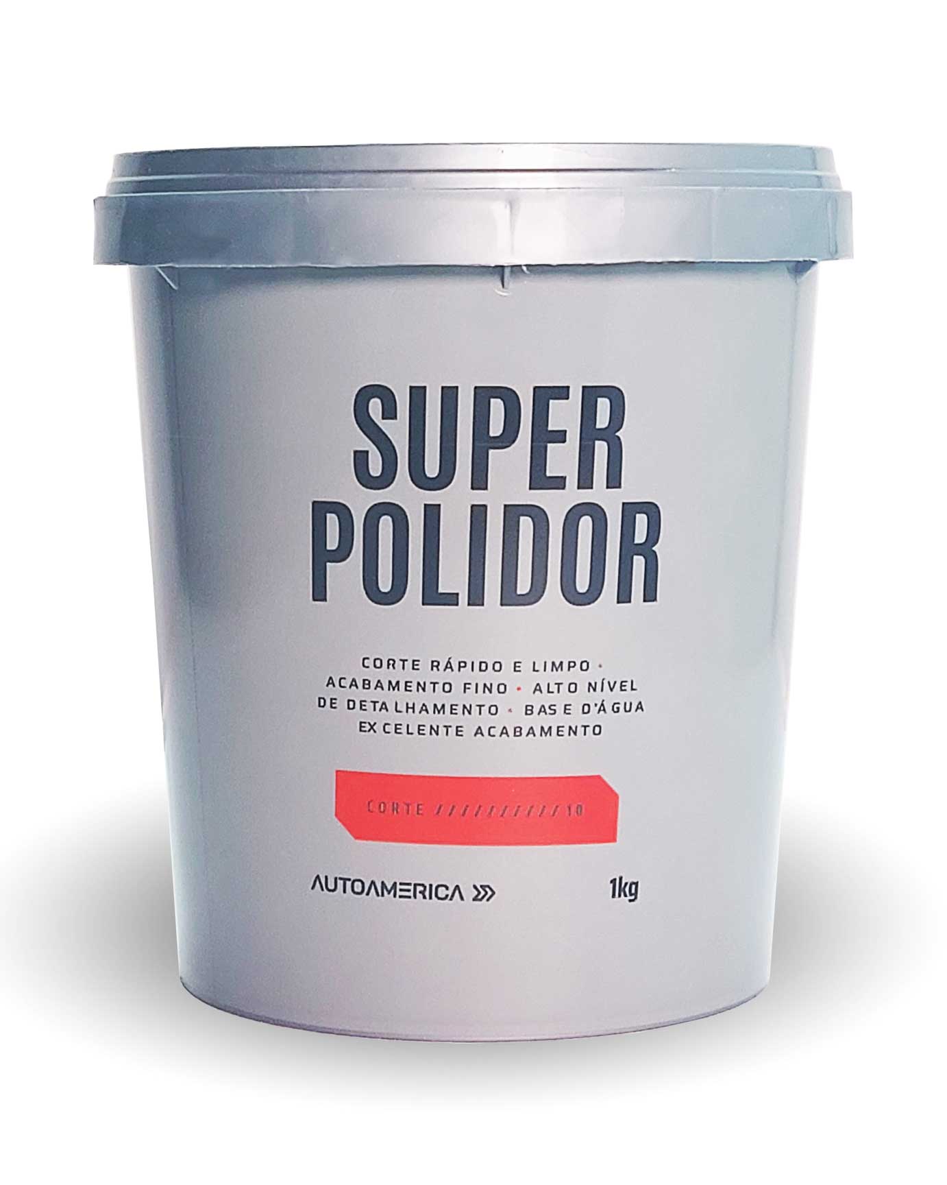 Massa de Polir Super Polidor Autoamerica 1kg