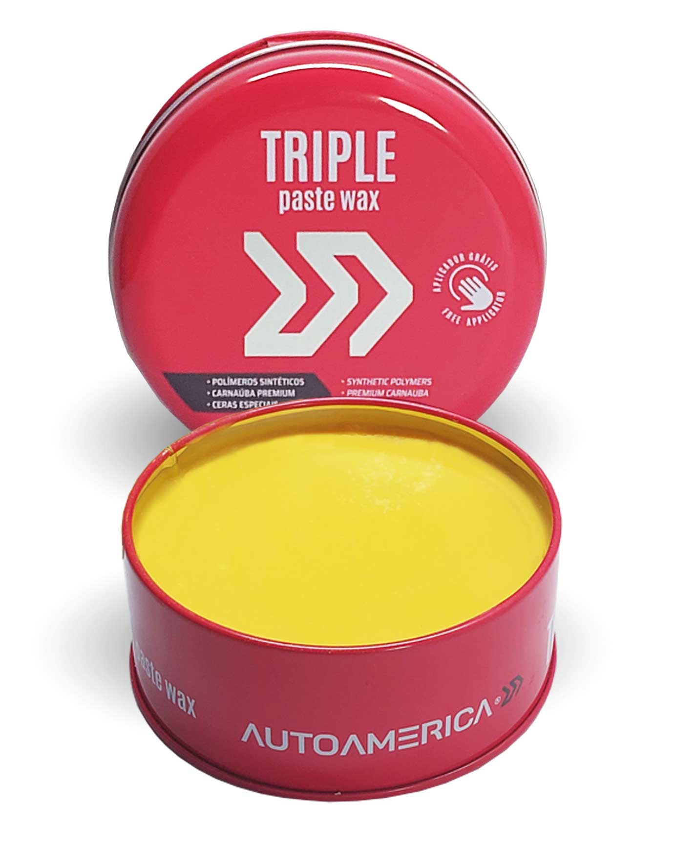 Cera de Carnaúba Triple Paste Wax Autoamerica 100g