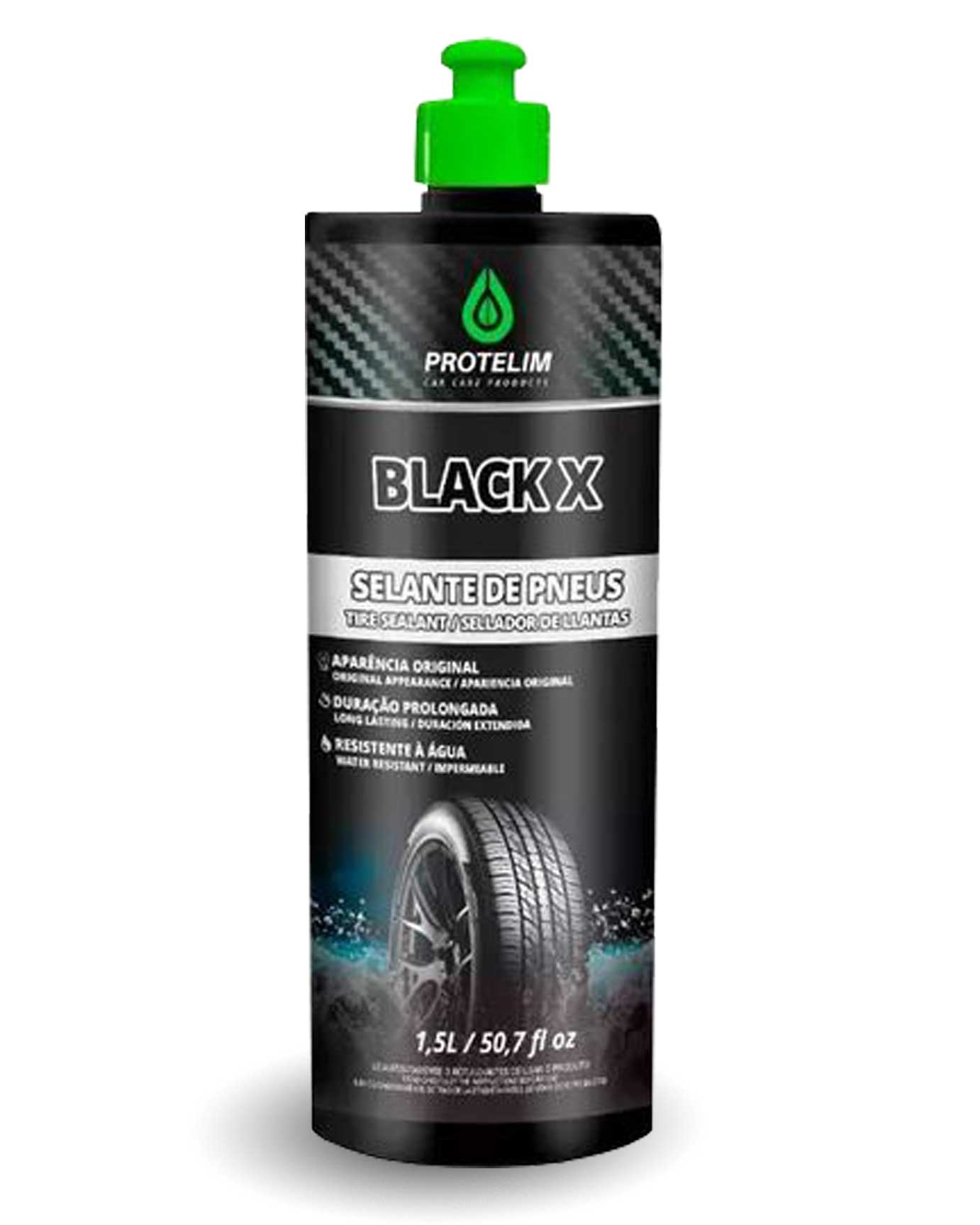 Black X Selante Pneus Pronto Uso Protelim 1,5L