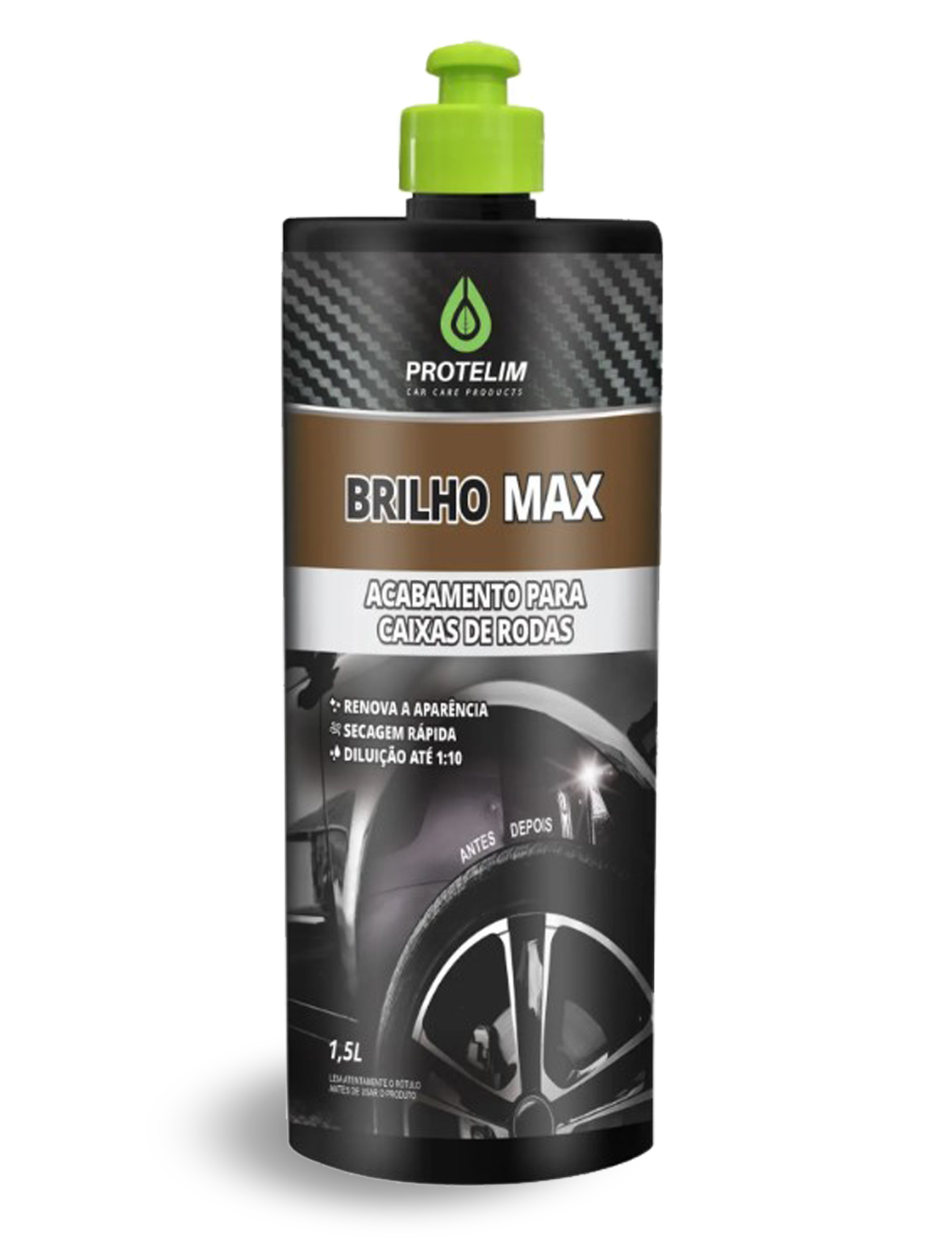 Brilho Max Acabamento para Caixa de Rodas Protelim 1,5L