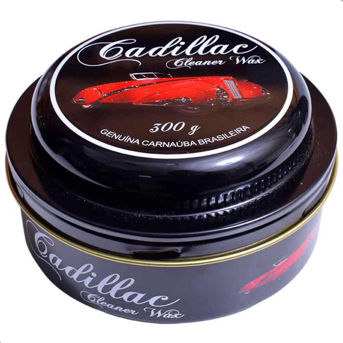 Cera De Carnaúba Automotiva Limpadora Cleaner Wax 300g Cadillac