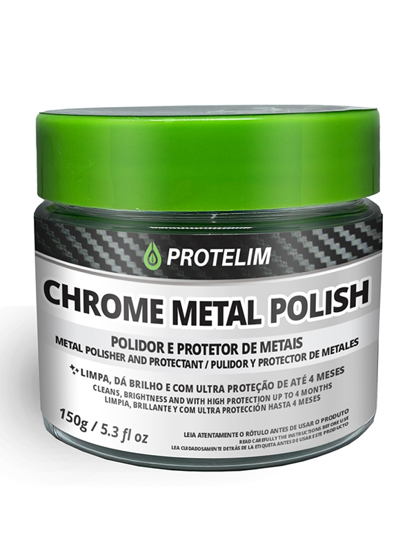 Chrome Metal Polish Polidor de Metais Protelim 150g
