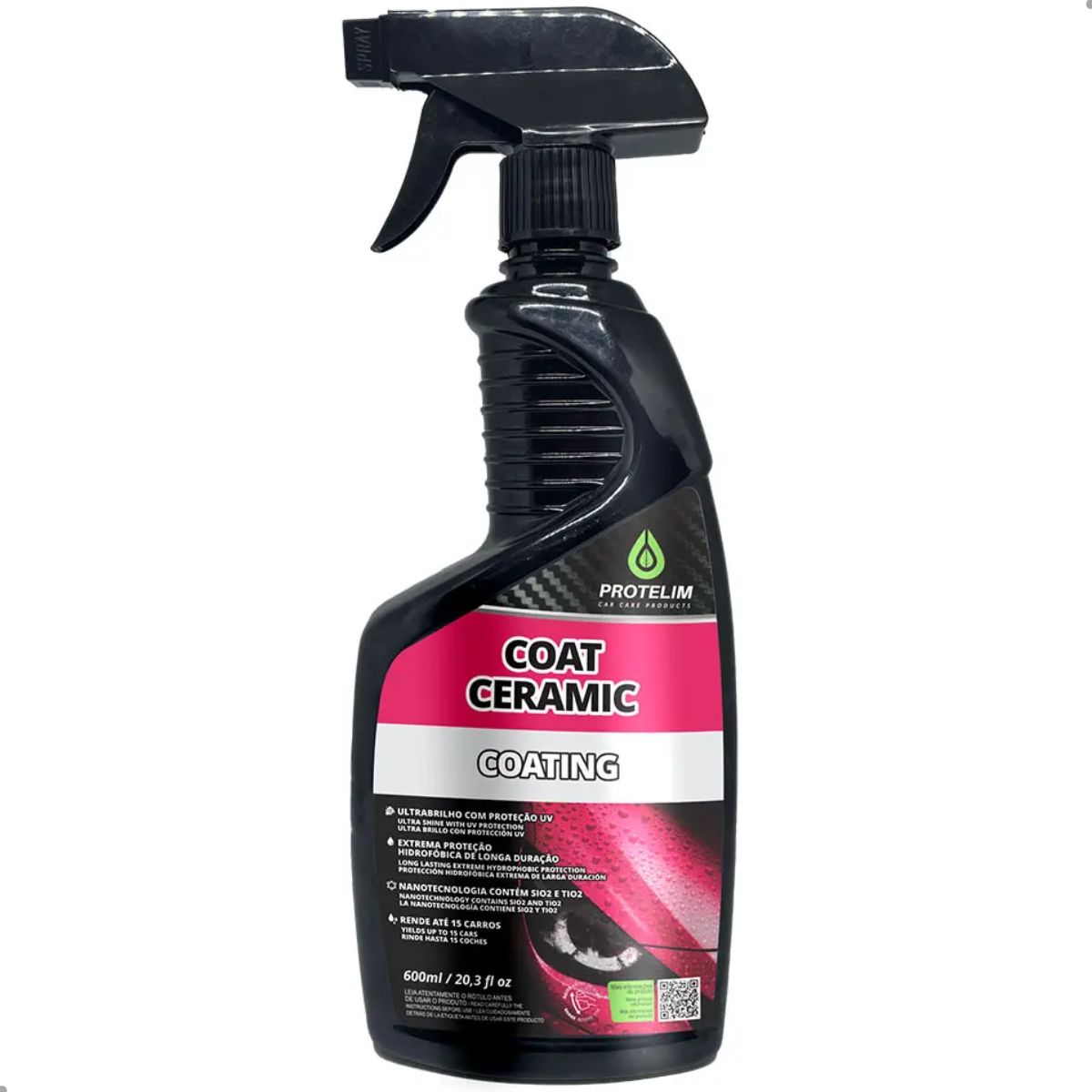 Coat Ceramic Protetor de Pintura SiO2 Protelim 600ml