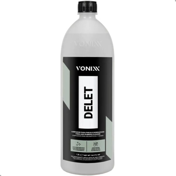 Delet Limpador De Ação Rápida Para Pneus E Borrachas 1,5 L Vonixx