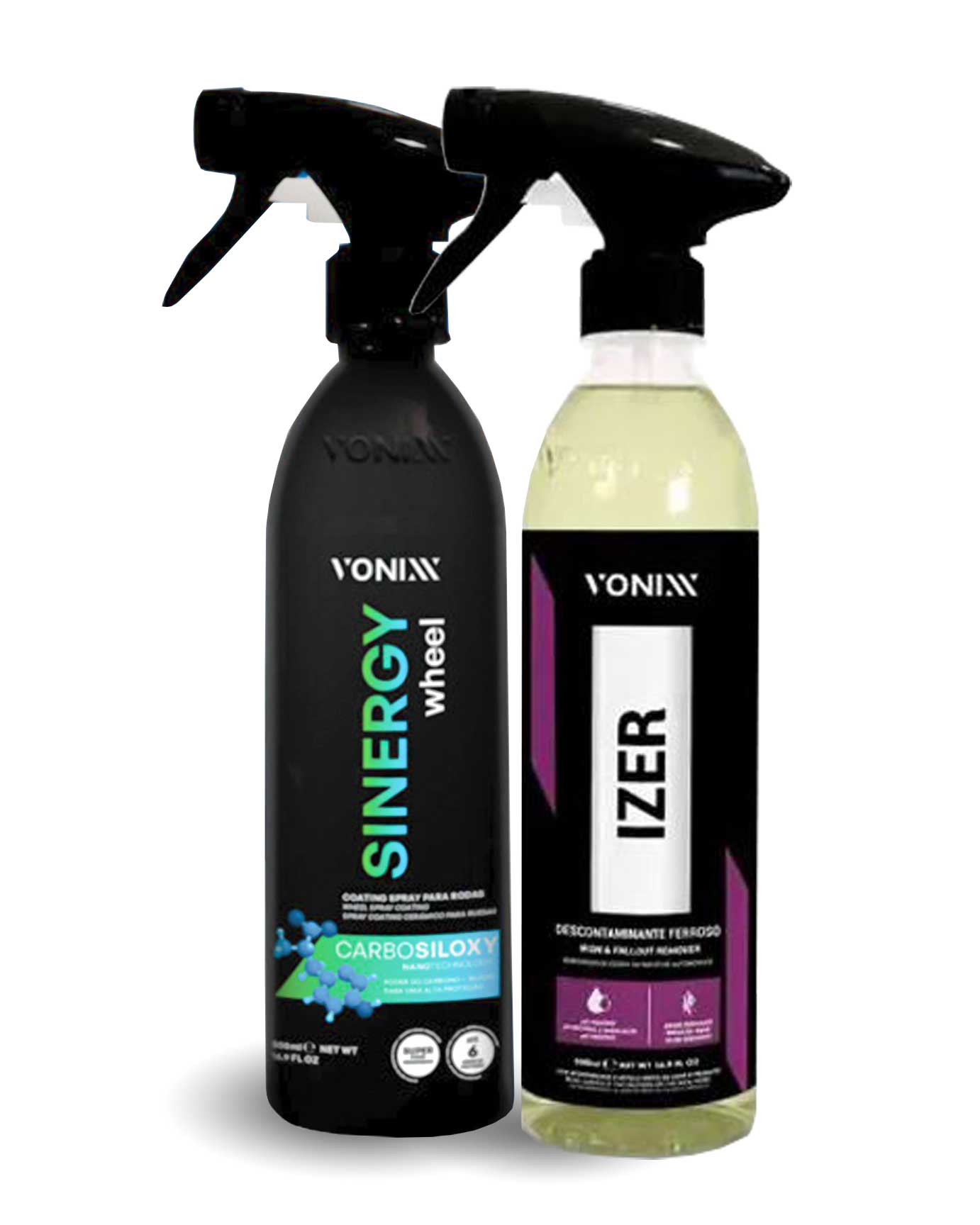 Descontaminação e Proteção de Rodas Vonixx Kit 2 Unidades