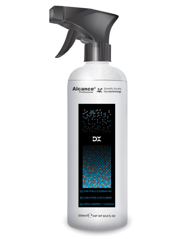 DX Limpa Pneus e Borrachas Com Gatilho Alcance 500ml