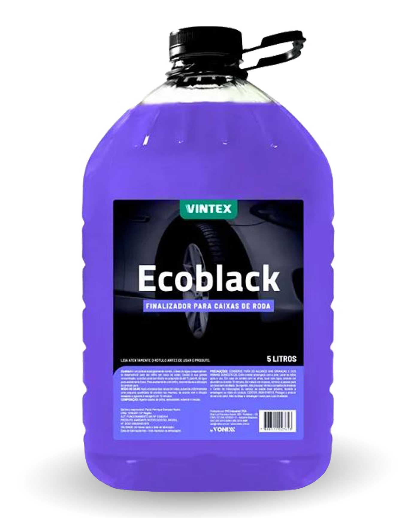 Ecoblack Finalizador Para Caixa de Rodas Vintex 5L