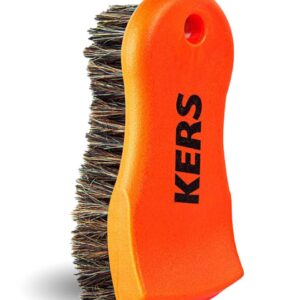 Escova Para Limpeza de Couro com Cerdas Naturais Kers