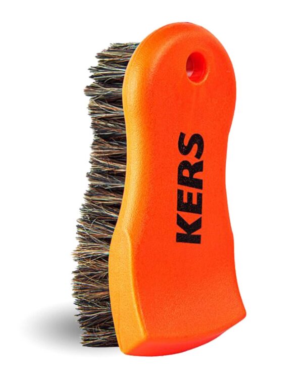 Escova Para Limpeza de Couro com Cerdas Naturais Kers