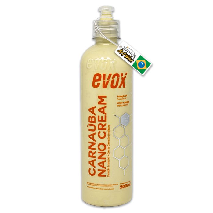 Evox Carnauba Nano Cream Cera Limpadora de Carnauba 500ml