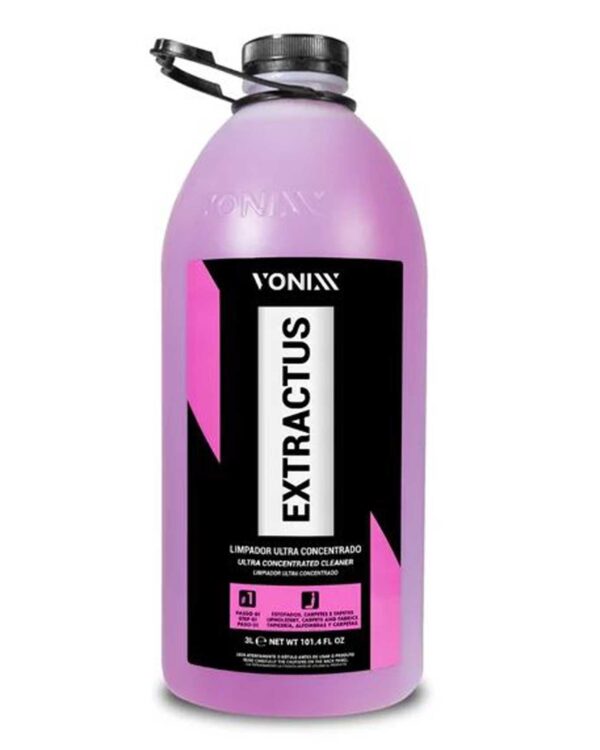 Extractus Limpador Concentrado Estofados e Carpetes Extratora Passo 1 VSC 3L Vonixx