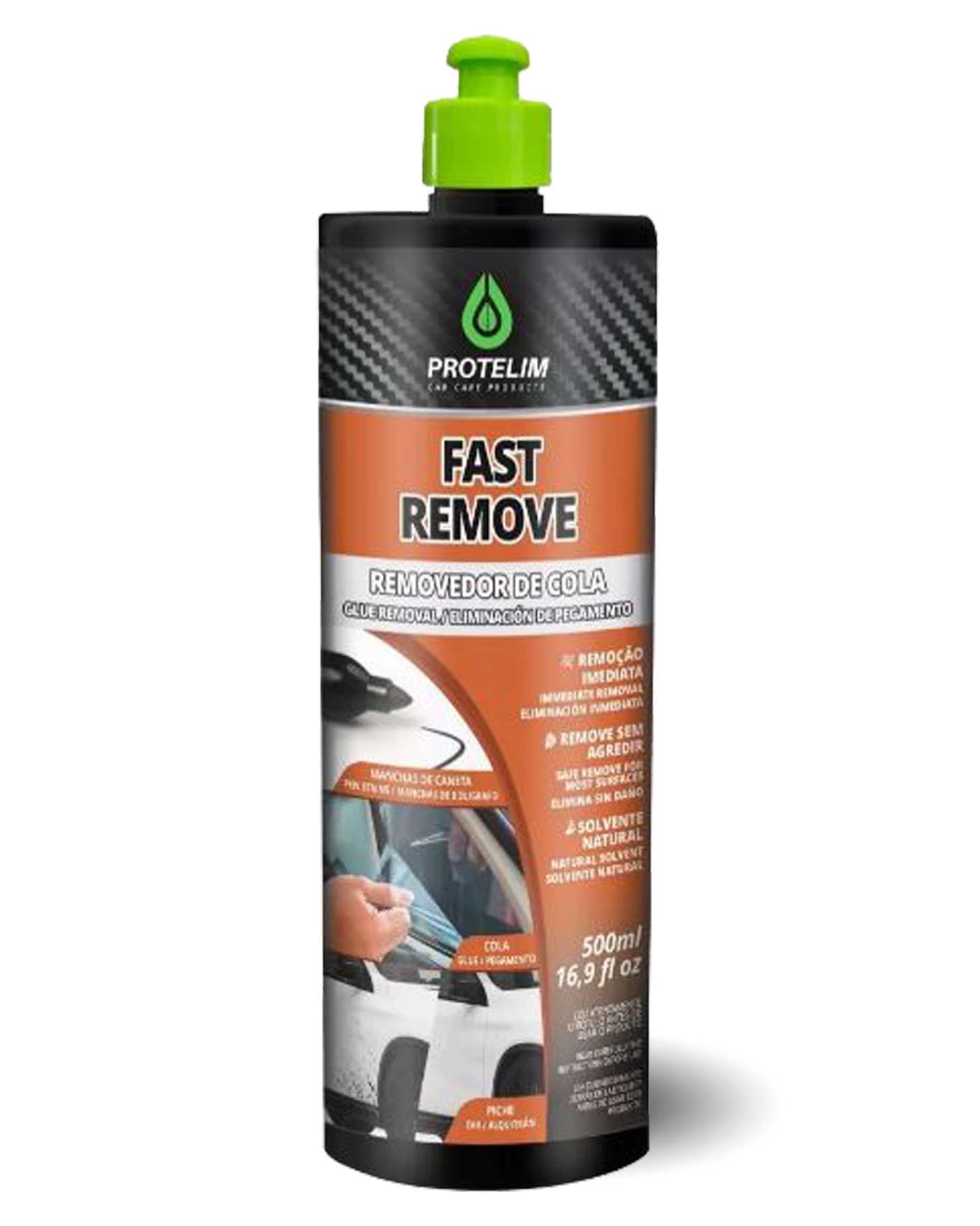 Fast Remove Removedor de Cola, Piche, Caneta e Chiclete Protelim 500ml