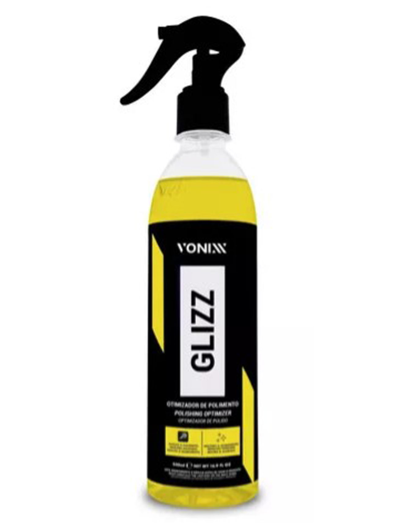 Glizz Otimizador Lubrificante Para Polimento 500ml Vonixx