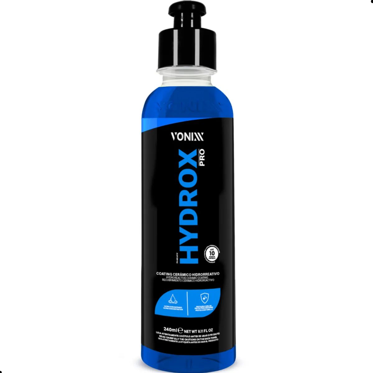 Hydrox Selante Coating Cerâmico Hidrorreativo Concentrado 240 ml Vonixx