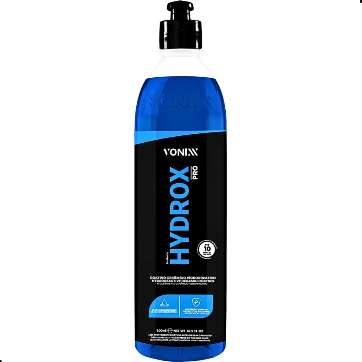 Hydrox Selante Coating Cerâmico Hidrorreativo Concentrado 500 ml Vonixx