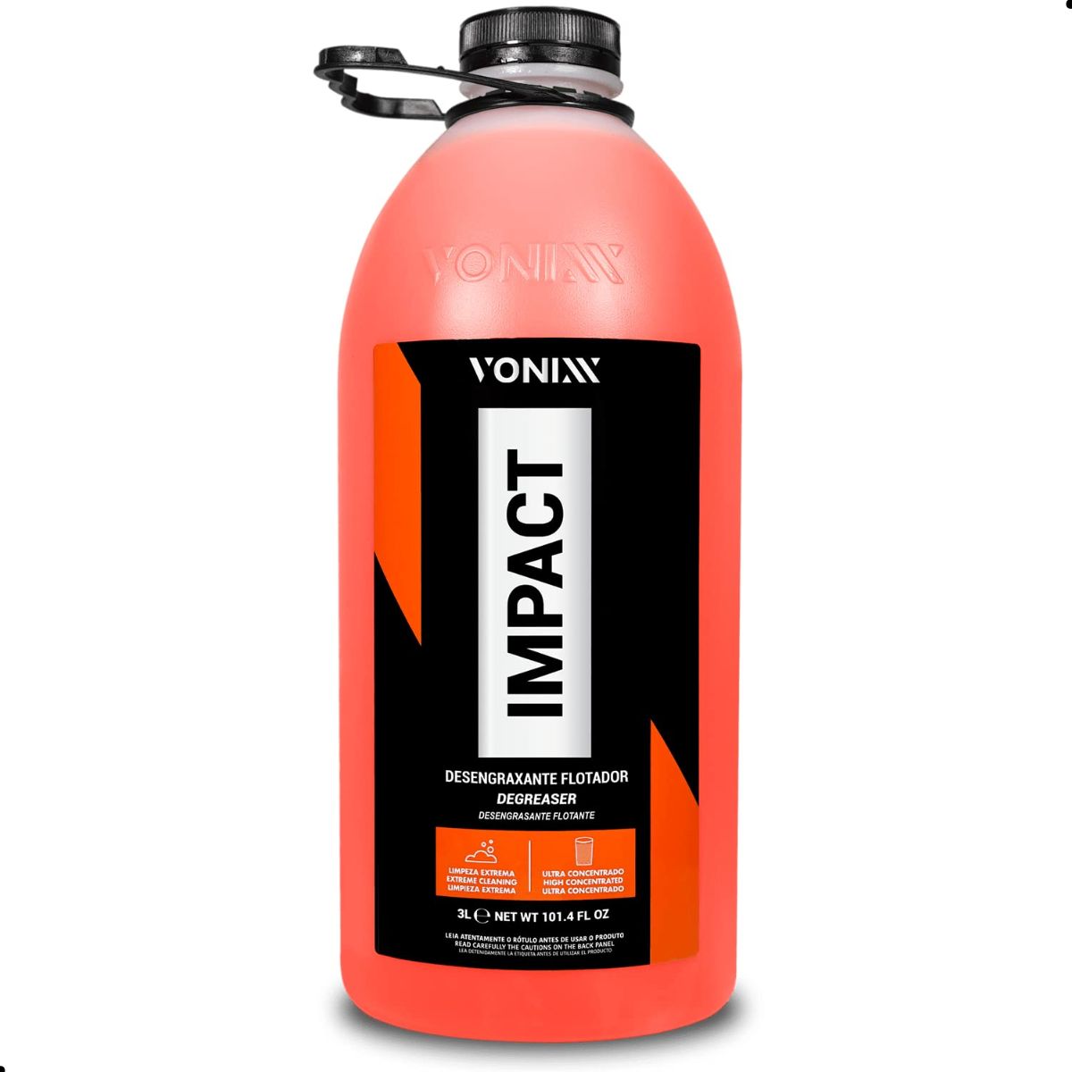 Impact Multilimpador Desengraxante Ultra Concentrado Tornadora e Extratora 3L Vonixx