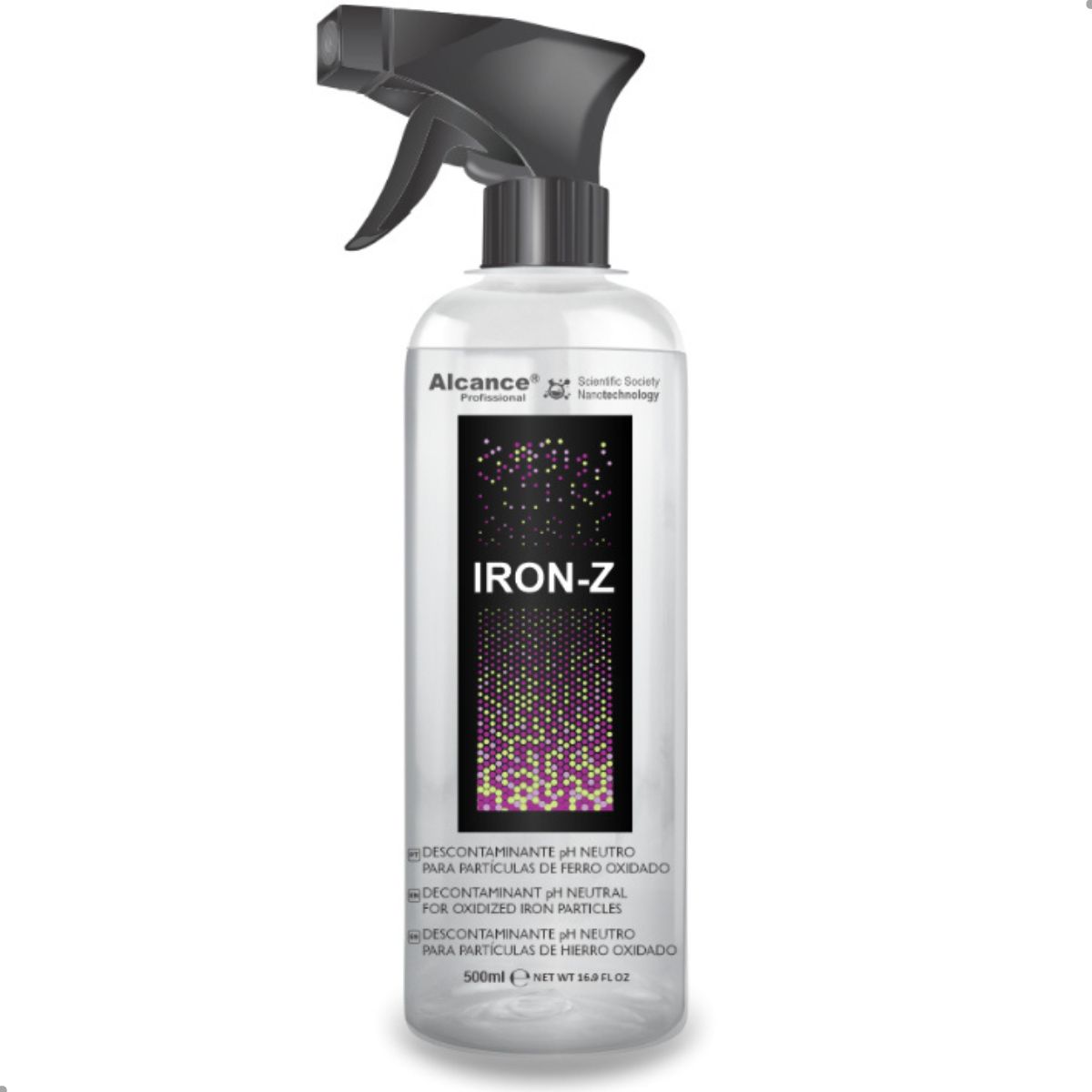 Iron Z Descontaminante de Superfícies Com Gatilho 500ml Alcance