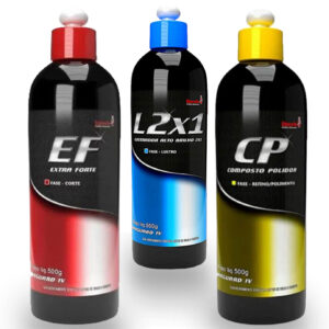Kit Composto Polidor Lincoln 3 Unidades
