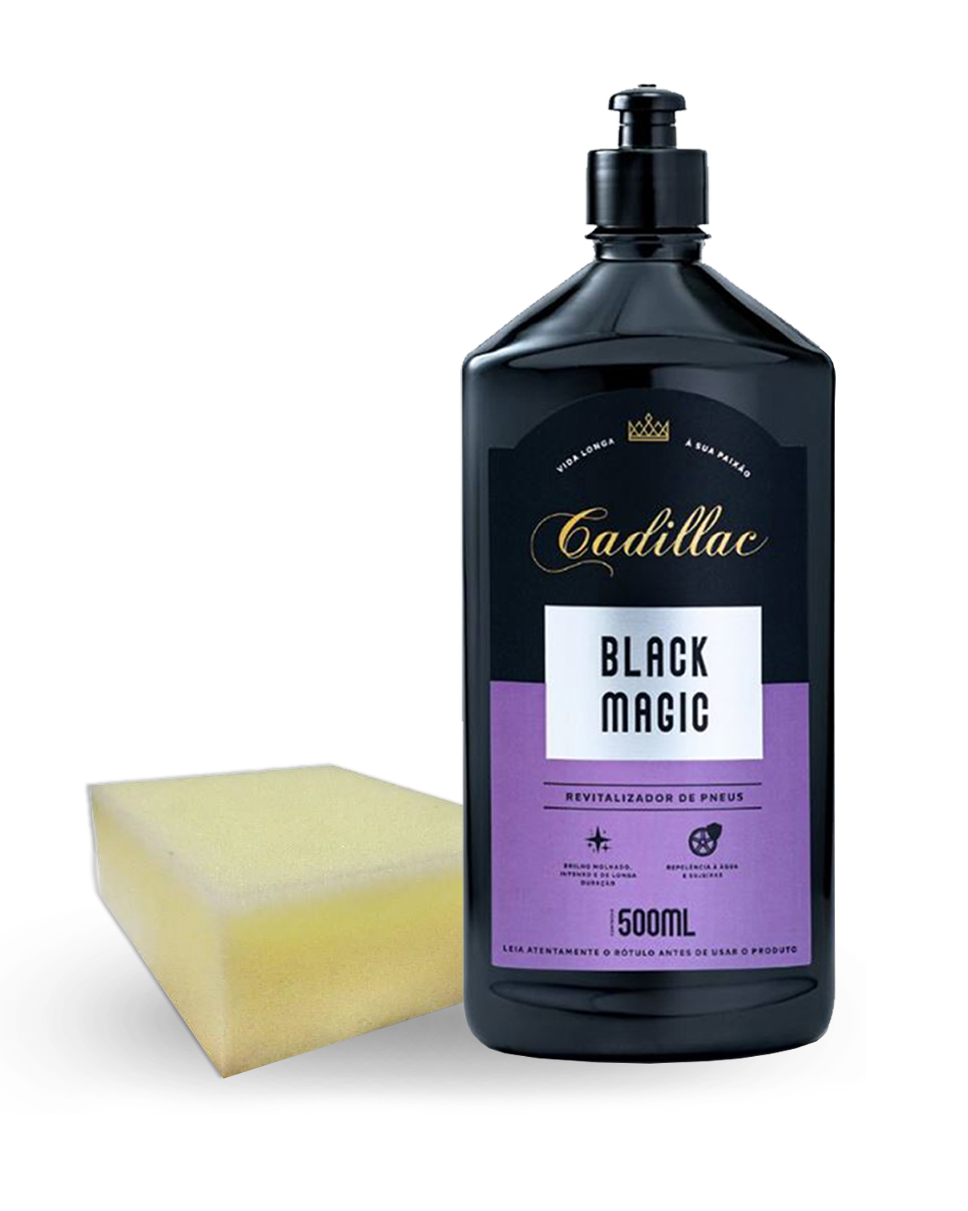 Kit Hidratação e Brilho Pretinho Para Pneus 2 Unidades