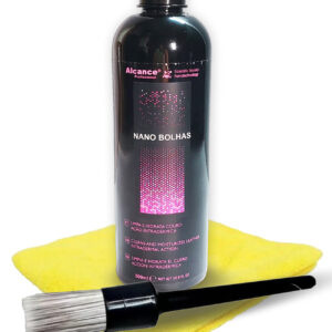 Kit Limpa e Hidrata Couro Nano  Bolhas Alcance