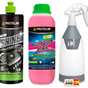 Limpeza e Conservação de Motor Protelim Kit  3 Unidades