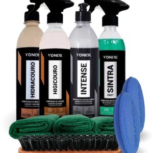 Kit Limpeza e Proteção Interna Plásticos e Couro