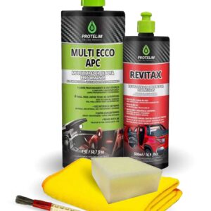 Limpeza e Restauro de Plásticos Protelim Kit 5 Unidades