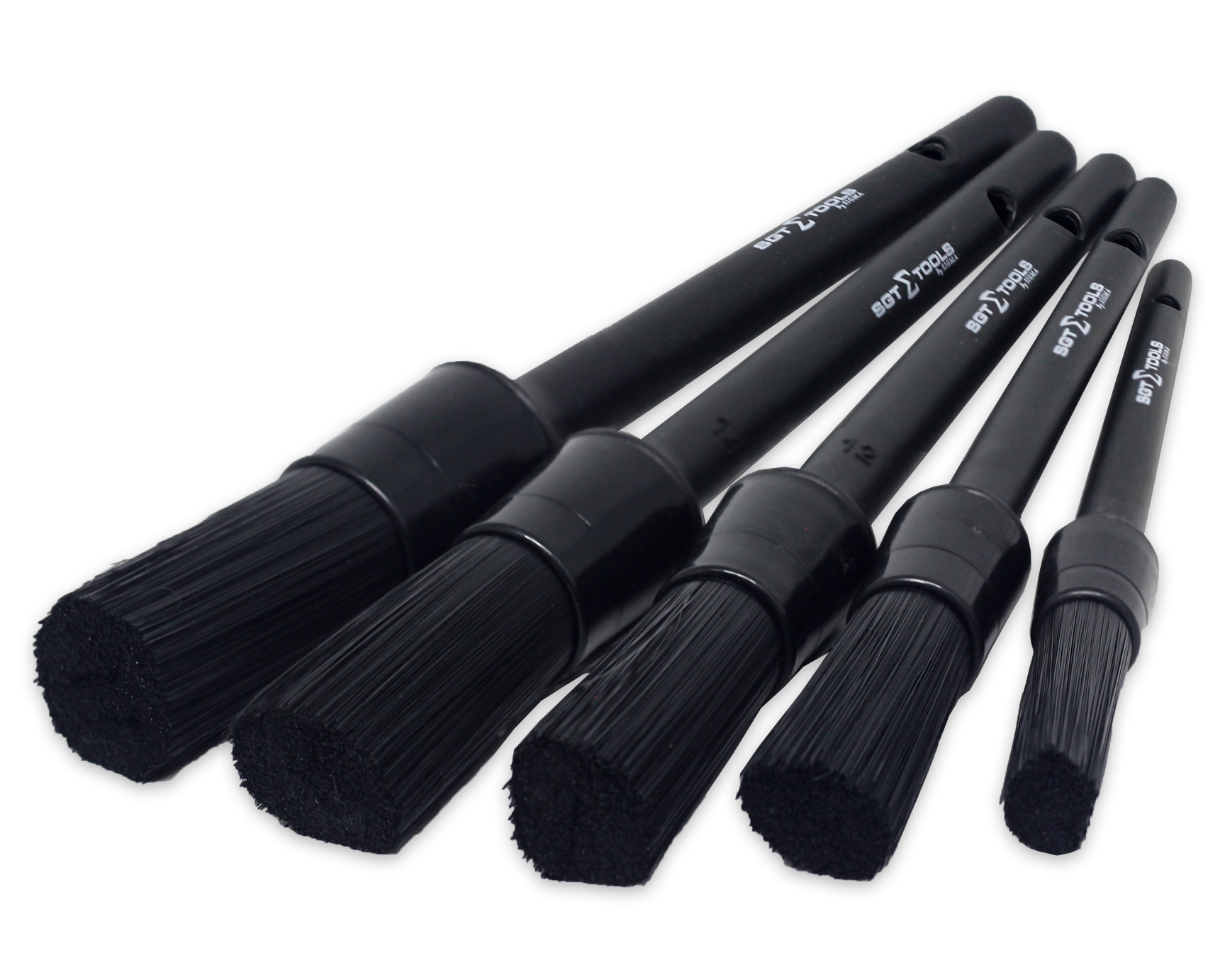 Kit Pinceis Detalhamento Externo 5 unidades Sigma Tools