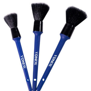 Kit Pincéis Ultra Macios Para Detalhamento Vonixx 3 Peças