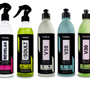 Kit Vonixx Compostos V10 V20 V30 + Revelax e Soult Fast Limpa Boinas