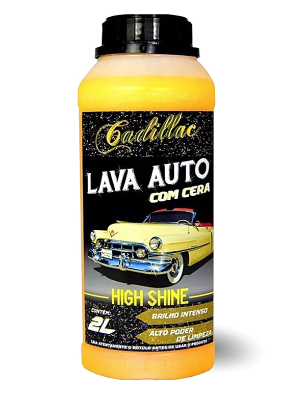 Lava Autos High Shine com Cera Cadillac 2L