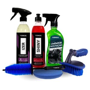 Limpeza e descontaminação Ferrosa Rodas e Pneus Vonixx Kit 6 Unidades