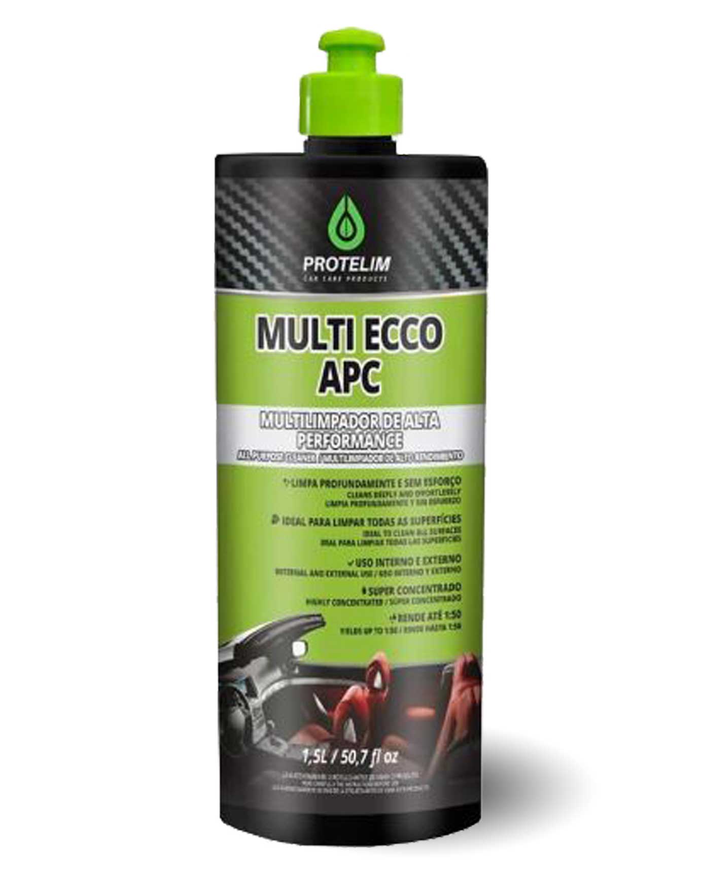 Multi Ecco APC Limpador de Alta Performance Concentrado 1,5L Protelim