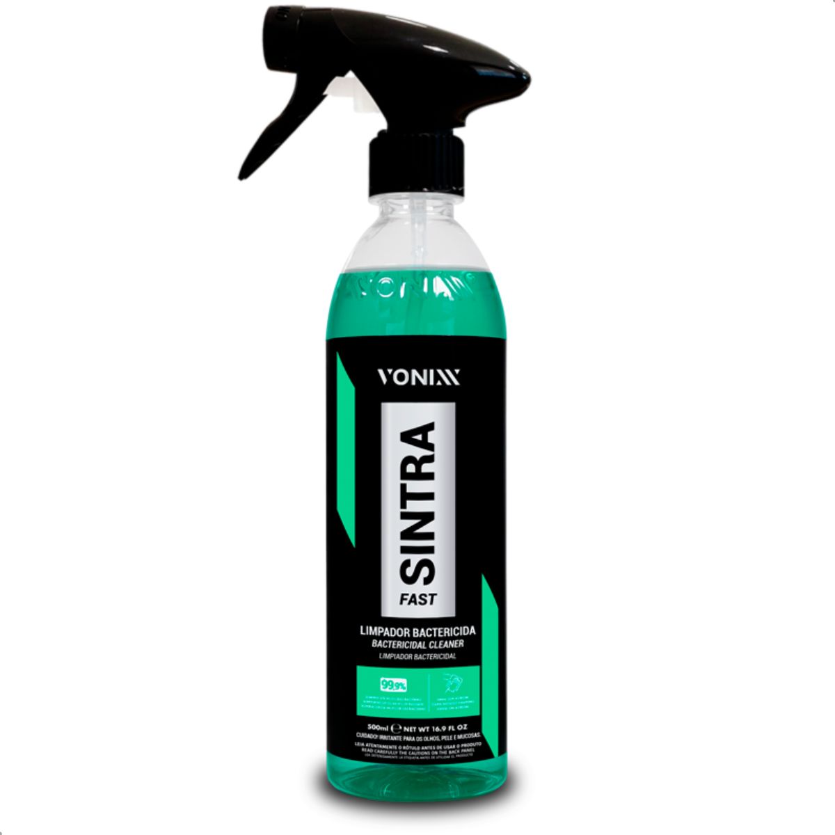 Multi Limpador Bactericida Automotivo Sintra Fast Pronto Uso 500 ml Vonixx