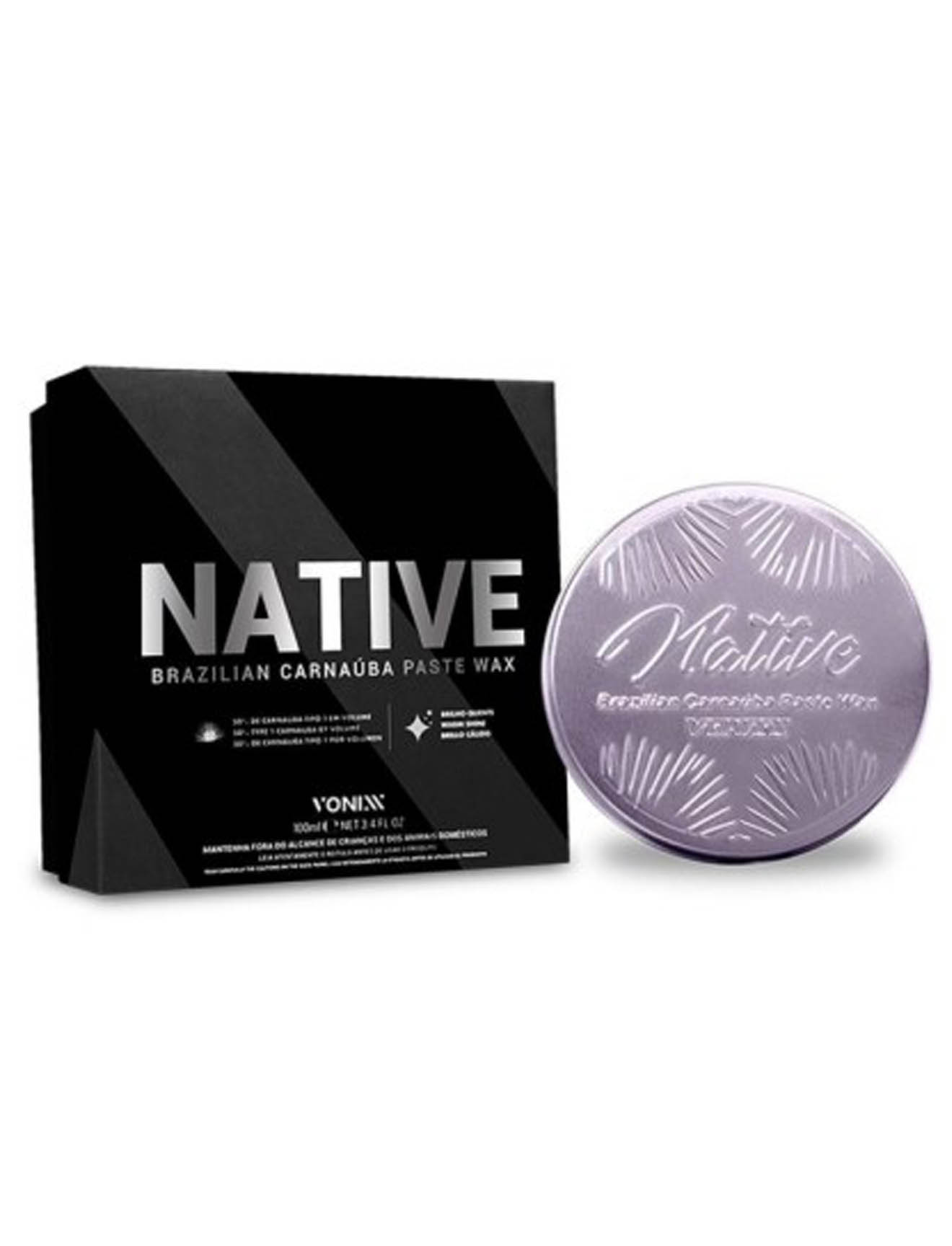 Native Brazilian Paste Wax Cera de Carnaúba 100ml Vonixx
