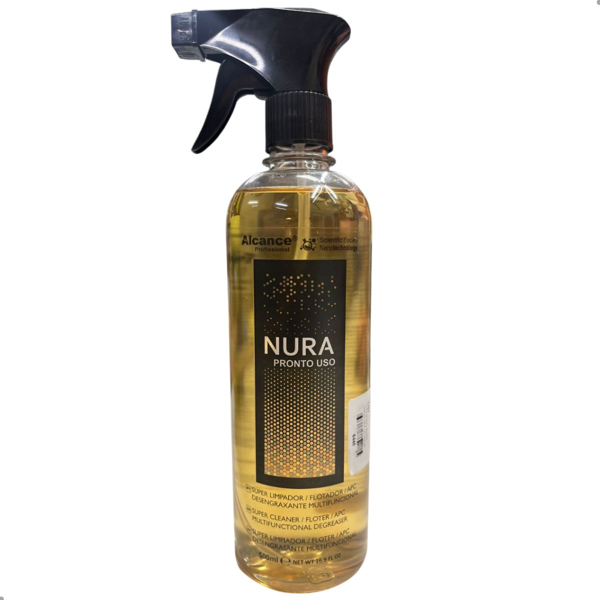 Nura Super Limpador Flotador Apc Desengraxante 500ml Alcance