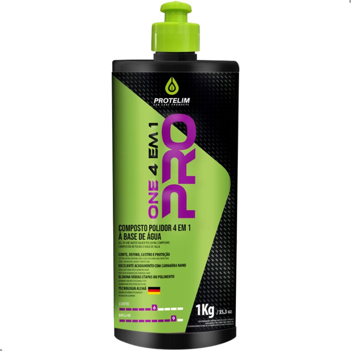 One Pro 4 em 1 Composto Polidor à Base D'água 1 kg Protelim