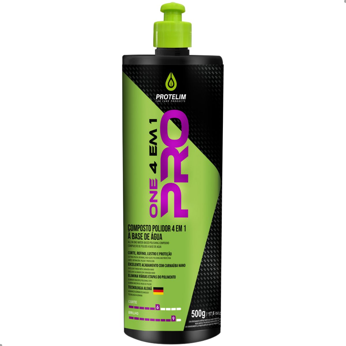 One Pro 4 em 1 Composto Polidor à Base D'água 500 g Protelim