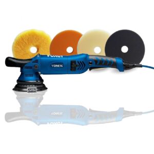 Politriz Roto Orbital Voxer 15mm 900w 220V Vonixx + Jogo de Boinas Artwax Kit 5 Unidades