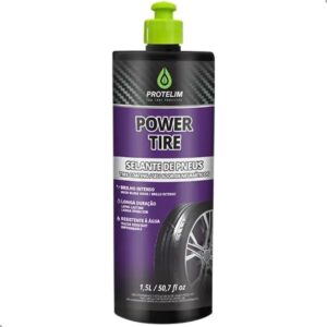 Selante Para Pneus Pretinho Hidrorrepelente Power Tire 1,5L Protelim