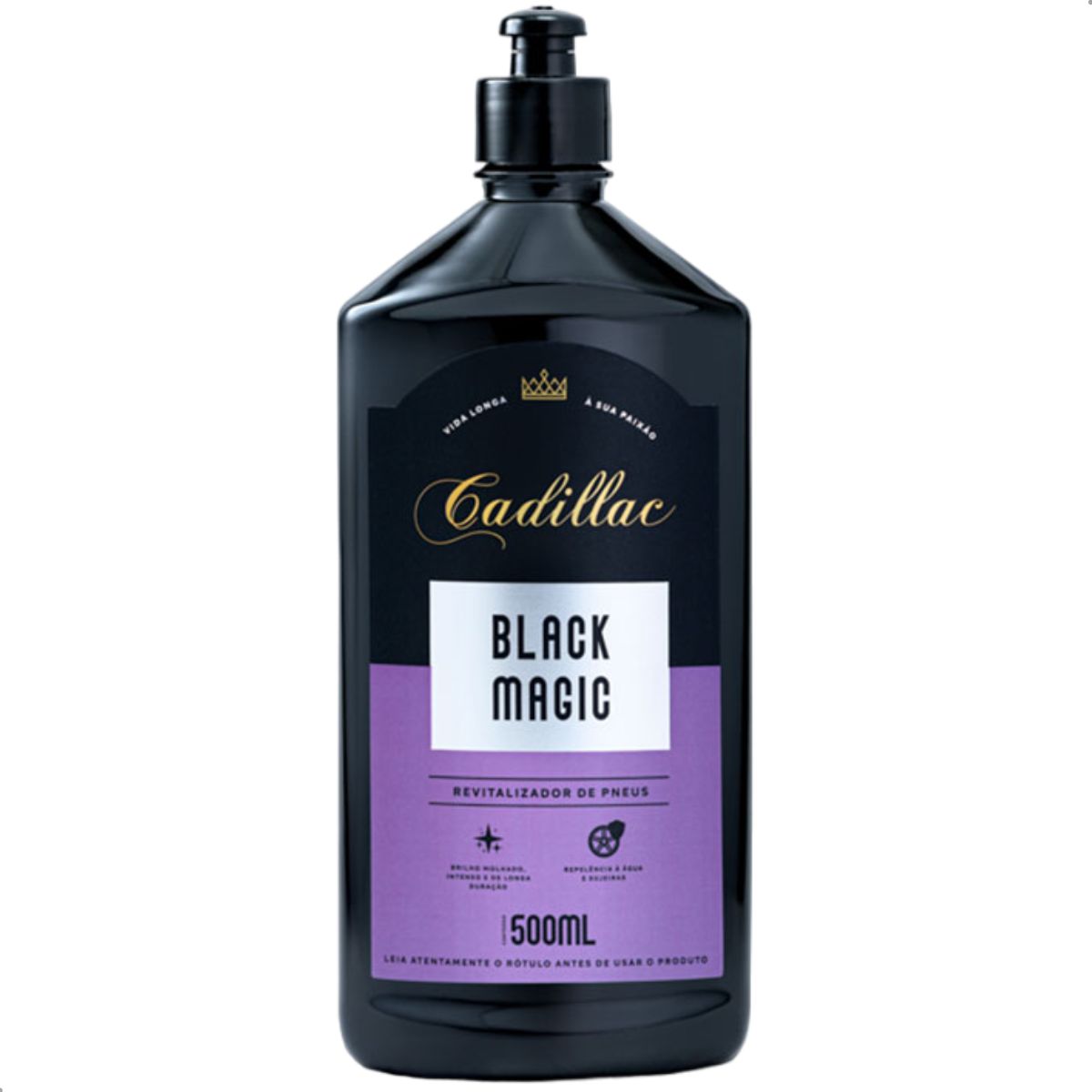 Pretinho De Pneu Revitalizador Black Magic 500 ml Cadillac