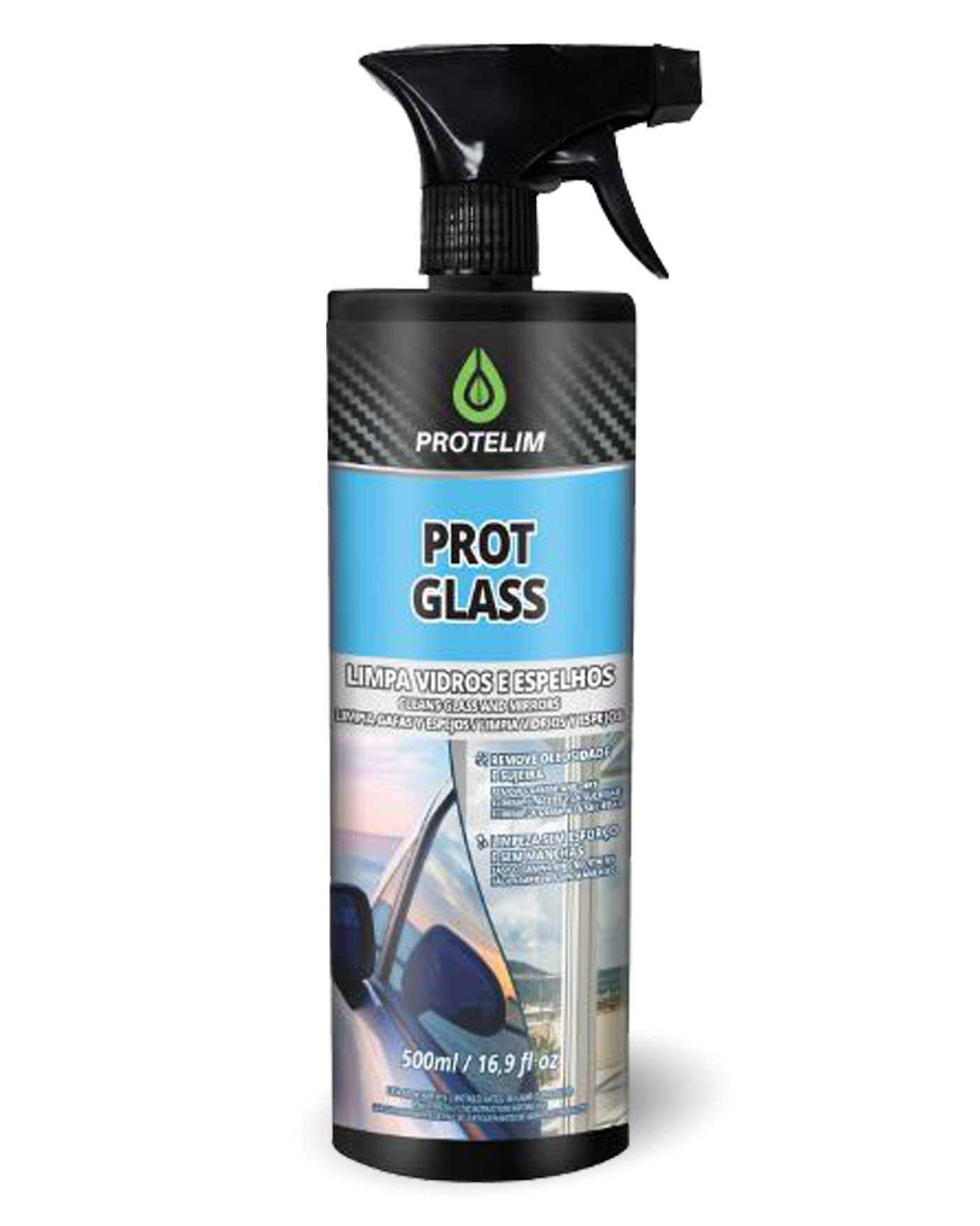 Prot Glass Limpa Vidros e Espelhos Protelim 500ml