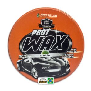 Prot Wax Cera Protetora de Carnauba Protelim 100gr
