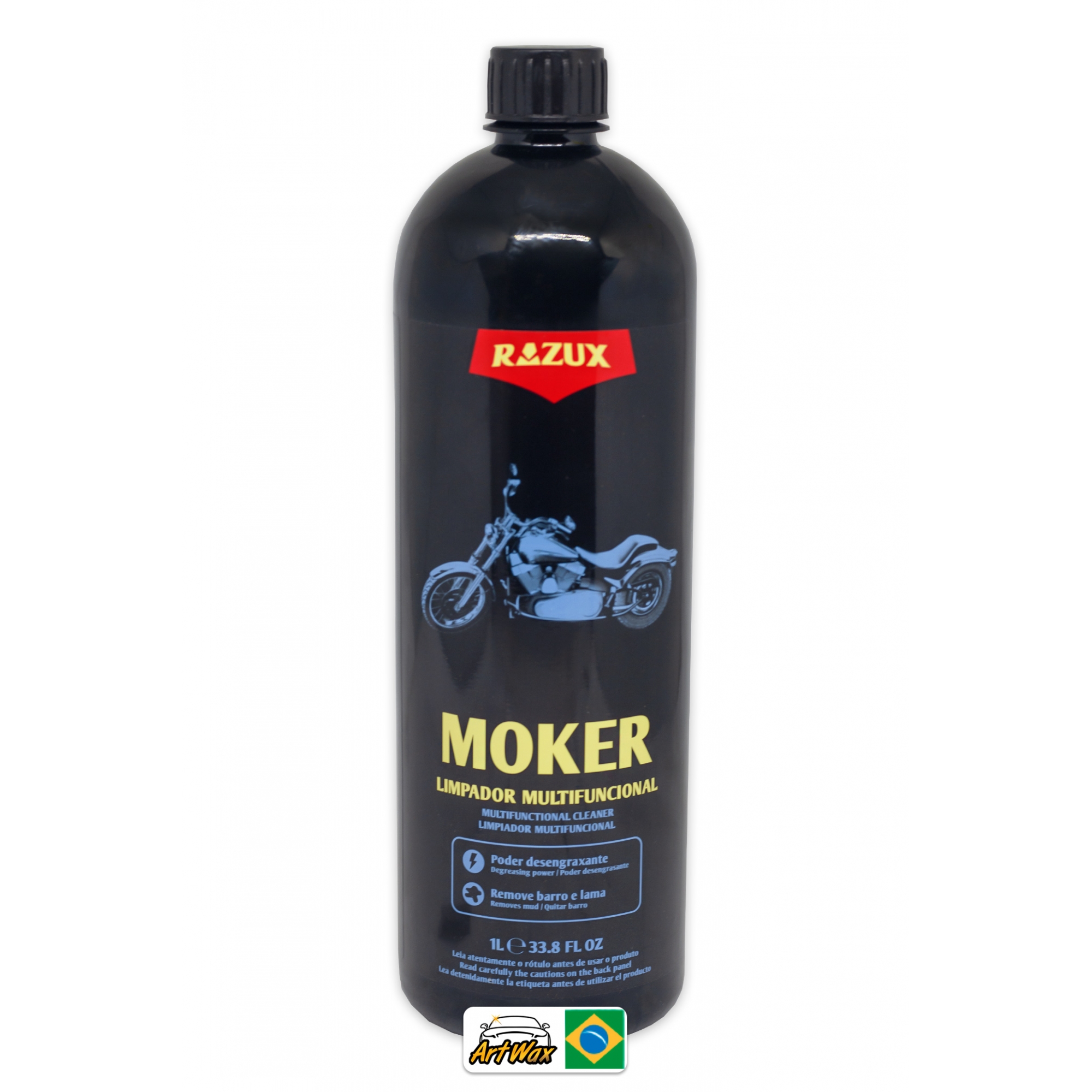 Moker Limpador Multifuncinal Com Poder Desengraxante Razux 1L