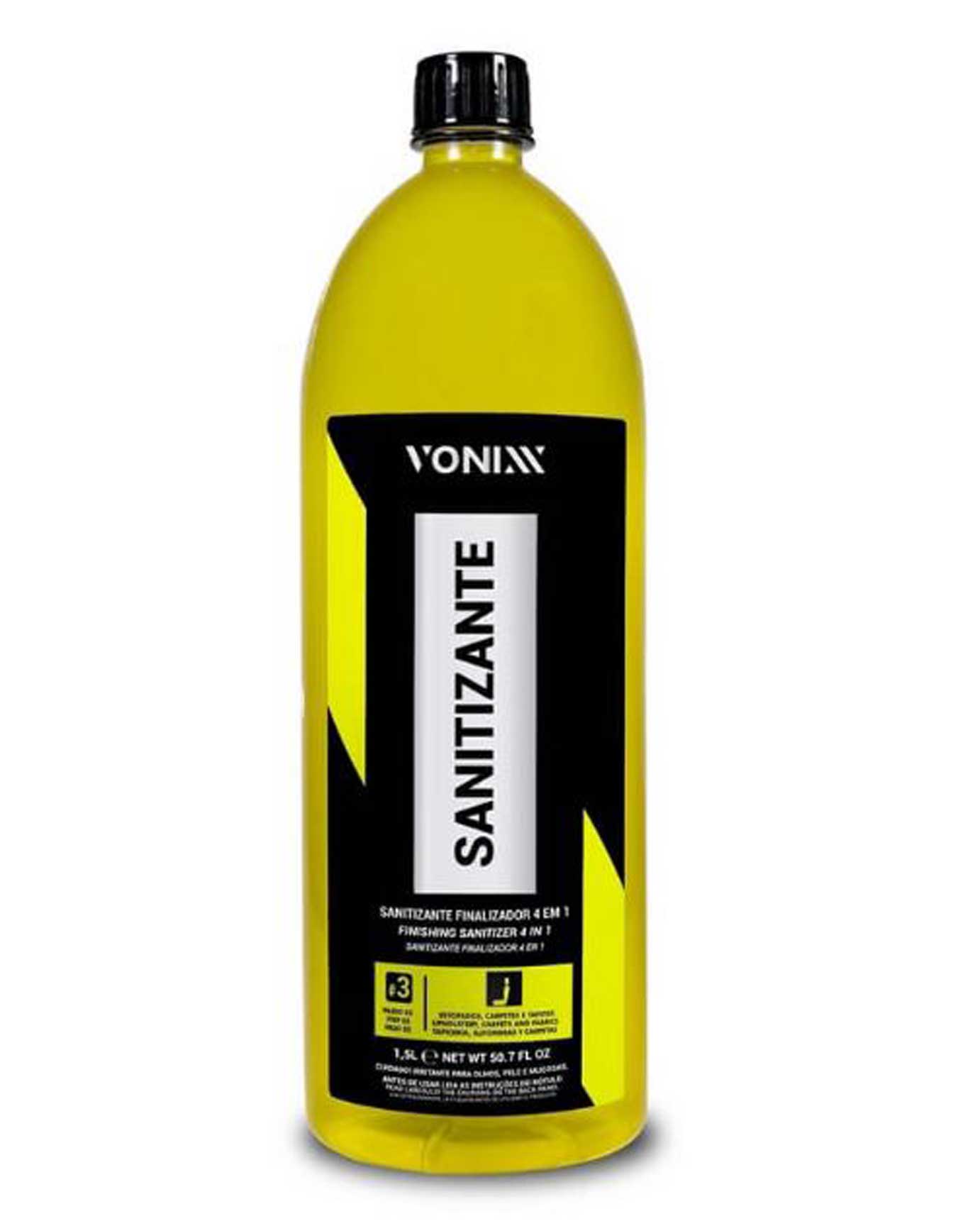 Sanitizante Finalizador Estofados e Carpetes  VSC Passo 3 Vonixx  3L