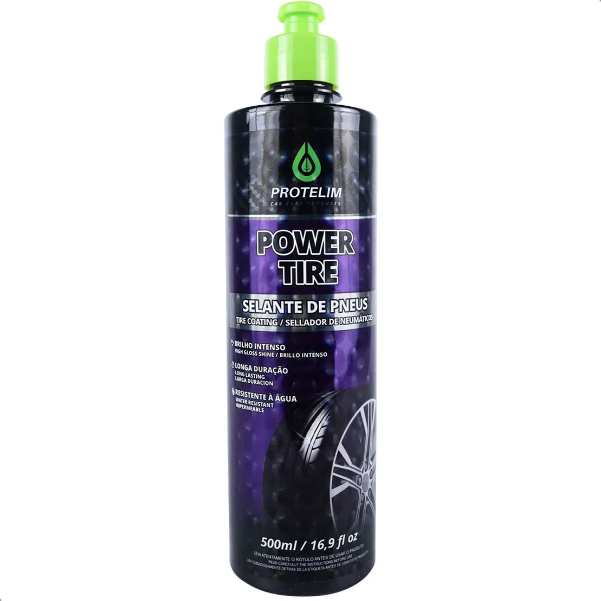 Selante Para Pneus Hidrorrepelente Power Tire 500ml Protelim